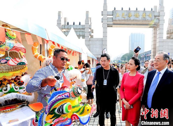 “‘一带一路’文化遗产合作与交流国际研讨会暨国际手工艺展”在江门市举行。主办方供图