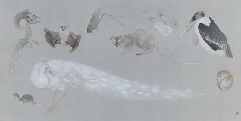 沈宁作品李芳1981生,首都师范大学美术学院中国画专业硕士,北京大学