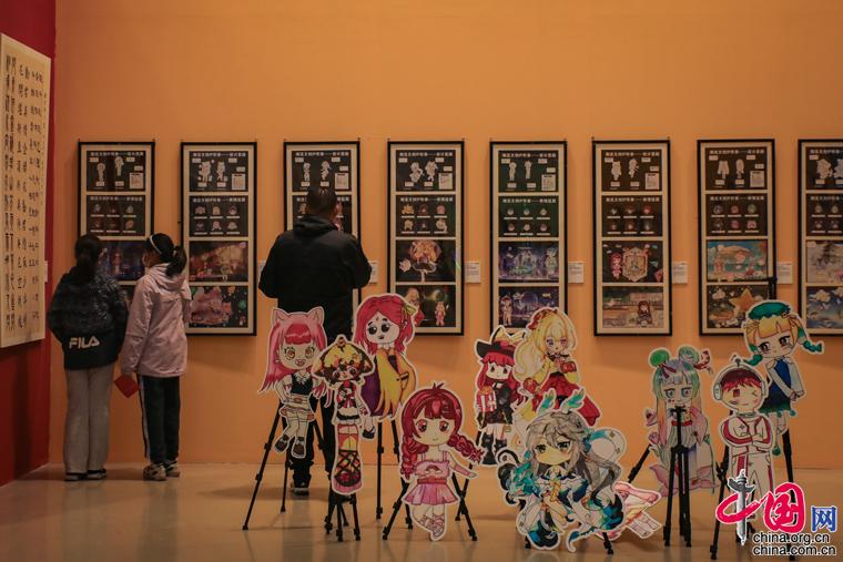 全国少年儿童绘画书法美育展在京举行｜影记